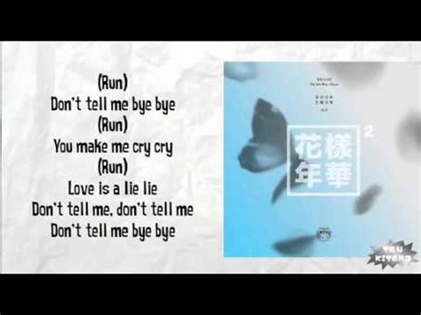 + bts run lyrics | #The Expert