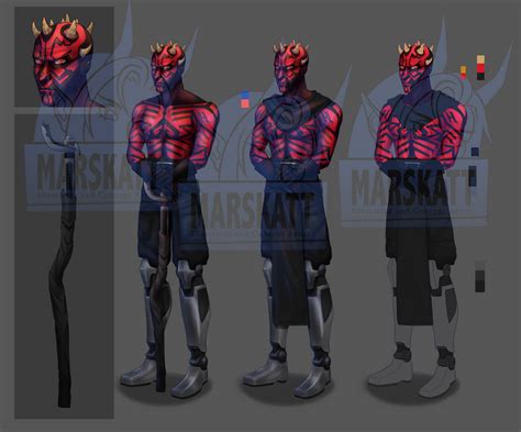 Darth Maul Concept Art commission by MarsKatt on DeviantArt