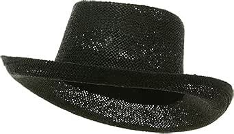 New Gambler Straw Hats-Black at Amazon Men’s Clothing store: Cowboy Hats