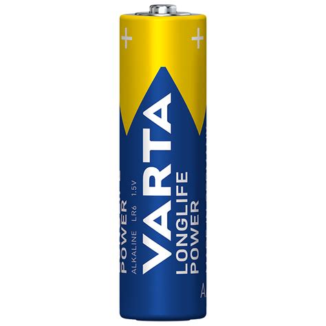 Varta Longlife Power AA LR6 Alkaline Batteries | 8 Pack - BatteryStation.co.uk