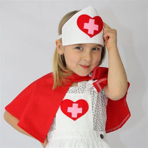 The Nurse Handmade Children's Costume by sparrowandbcostumery | Childrens costumes, Nurse ...