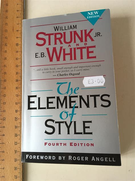 Rules | The Elements of Styles by Strunk and White | Shanghai Noir