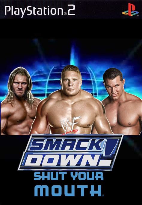 WWF SMACKDOWN! Shut your mouth custom cover (because why not? what if ...