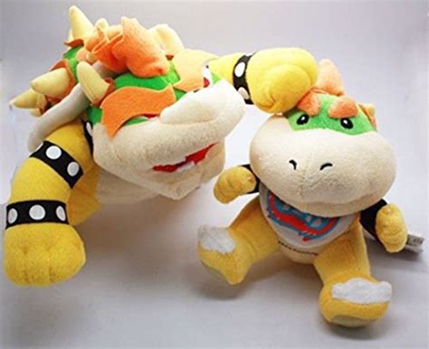 Buy Set of 2 Super Mario Brothers Bower Jr. Junior Koopa and King Koopa Plush toys Online at ...