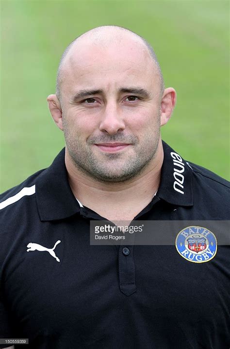 David Flatman of Bath poses for a portrait at the photocall held at ...