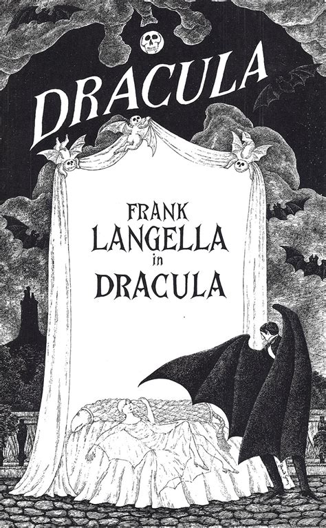 Dracula: Frank Langella as Dracula | G is for Gorey: The Remarkable Worlds of Edward Gorey