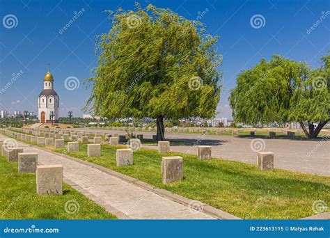 Military Cemetery at the Memorial Complex Commemorating the Battle of Stalingrad at the Mamayev ...