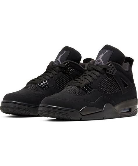 Jordan 4 Retro "Black Cat" Grade School Kids' Shoe - Hibbett | City ...