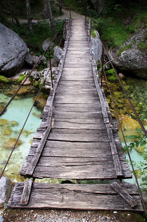 Old Rope Bridge | An old rope bridge over the river Soca in … | Flickr