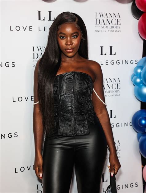 KAZ KAMWI at Love Leggings Christmas Event in London 12/07/2022 ...