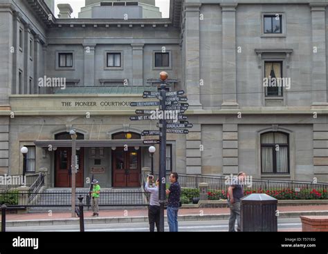 Downtown Portland, Oregon Stock Photo - Alamy