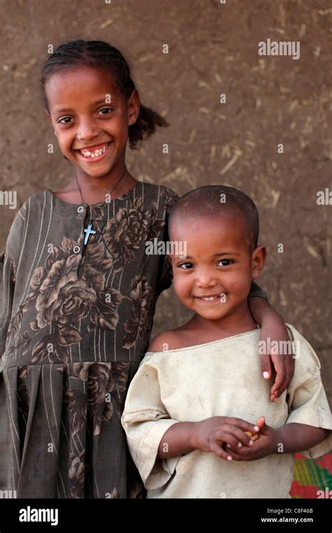 Wollo children, Wollo, Ethiopia Stock Photo - Alamy