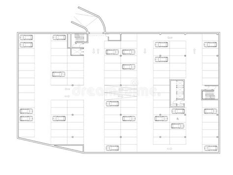 Underground Parking Floor Plan