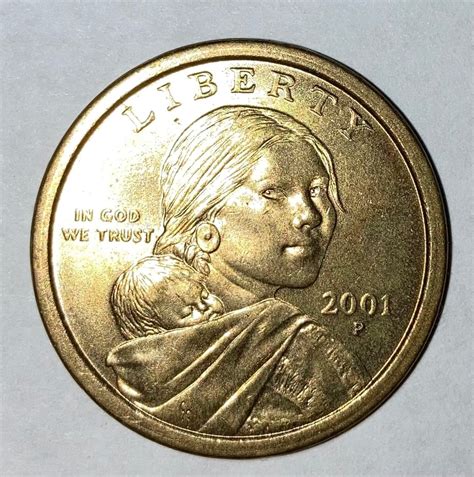 2001 P Sacagawea Gold Dollar-RARE | Etsy