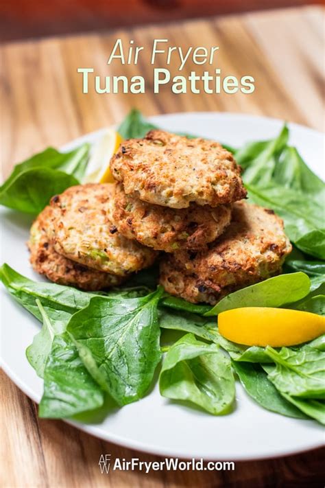 Healthy Air Fryer Tuna Patties Recipe LOW CARB | Air Fryer World