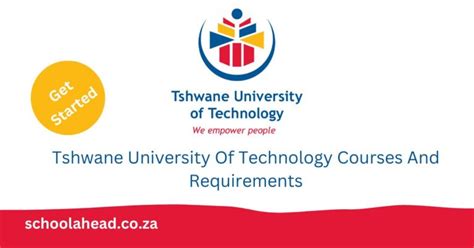 Tshwane University Of Technology Courses And Requirements - SchoolAhead