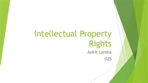 Intellectual property rights India