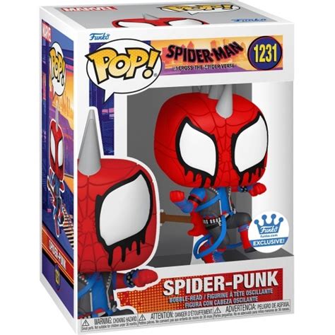 Figurine Funko POP Spider-Punk (Spider-Man : Across the Spider-Verse) #1231