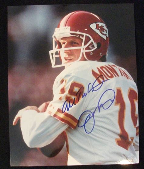 Signed Joe Montana Autograph 8x10 Photo NFL Football KC Chiefs w Proof ...