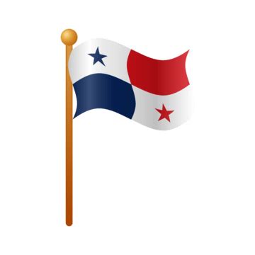 Panama Flag Vector, Panama, Flag, Panama Flag PNG and Vector with ...