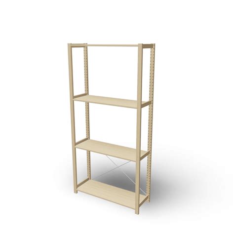 IVAR 1 section with shelves - Design and Decorate Your Room in 3D