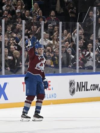 Mikko Rantanen Colorado Avalanche Greets Crowd Editorial Stock Photo ...