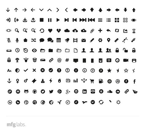 Free Vector Icon Font CSS | http://www.dailyfreepsd.com/vector/icon-vector/free-vector-icon-font ...