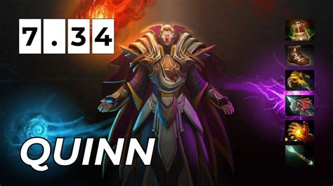 Quinn Invoker - Dota 2 Pro Player [7.34] - YouTube