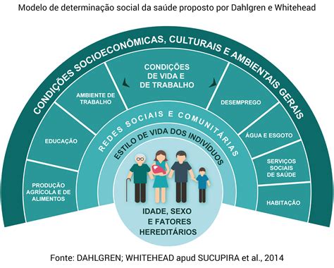 Dahlgren And Whitehead 1991 Model Of The Determinants Of