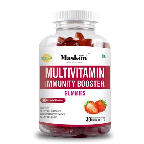 Multivitamin Immunity Booster Gummies By Maskow Nutrition – Maskow