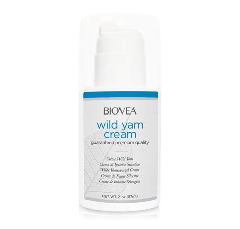 Wild Yam Cream 2oz 57g | BIOVEA | Women's Health