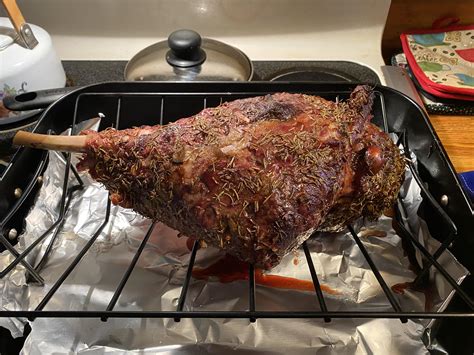 Leg of Lamb : r/Traeger