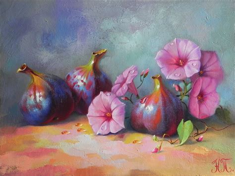 Fruit Painting, Oil Painting On Canvas, Flower Painting, Flower Art, Small Paintings, Paintings ...