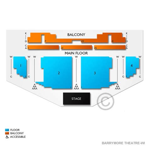 seatingchart1 | Barrymore Theatre