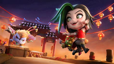 tft, teamfight tactics, game, firecracker, jinx, 4k, HD Wallpaper | Rare Gallery