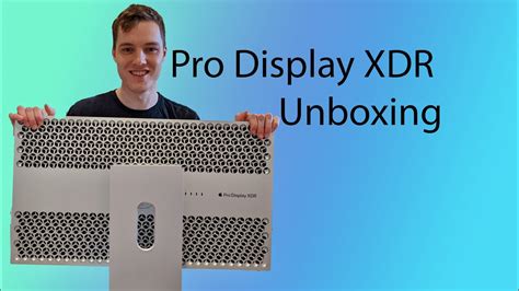 Apple Pro Display XDR Unboxing & Setup! - YouTube