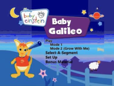 Baby Galileo (2009 DVD Menu) | Scratchpad III Wiki | Fandom