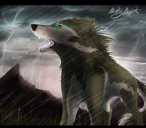 Twilight Princess Link :Wolf form: by XBlackIce on DeviantArt