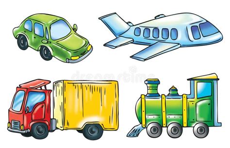 A Cartoon Of Transport Stock Images - Image: 7743234