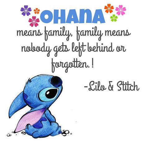 Ohana Means Family. Family Means No One Gets Left Behind Or Forgotten. – The Additional Needs ...