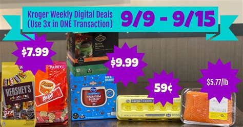 Weekly Hot Digital Coupons (9/9 – 9/15) | Redeem 3x in ONE Transaction ...