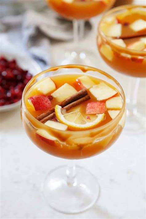 Apple Cider Sangria Recipe - Lexi's Clean Kitchen