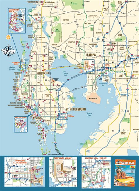 Printable Map Of Tampa Bay Area - Printable Word Searches