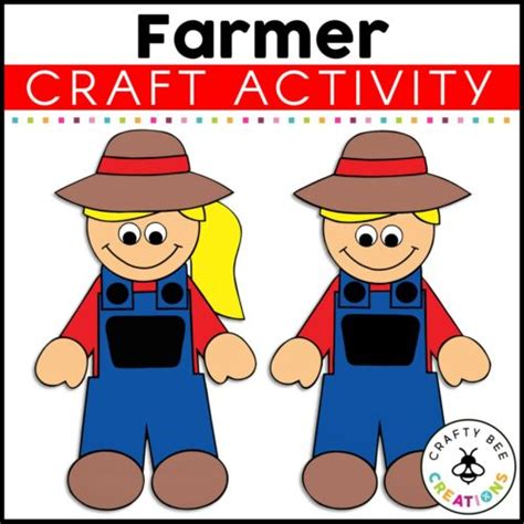 Farmer Craft | Farm Animal Crafts | Farm Activities | Old MacDonald Had ...