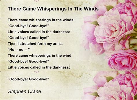 There Came Whisperings In The Winds - There Came Whisperings In The ...