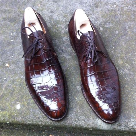 Crocs | Saint Crispin's | Brown shoes men, Dress shoes men, Leather dress shoes