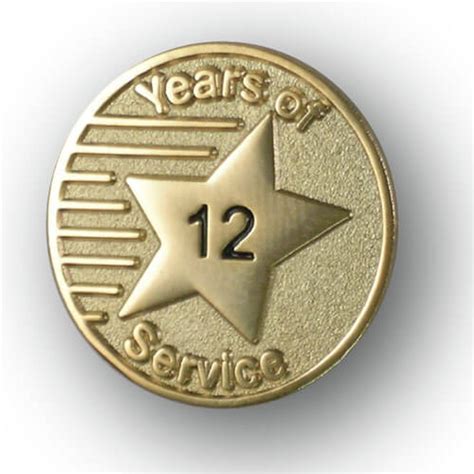 Years of Service Lapel Pin - StockPins.com