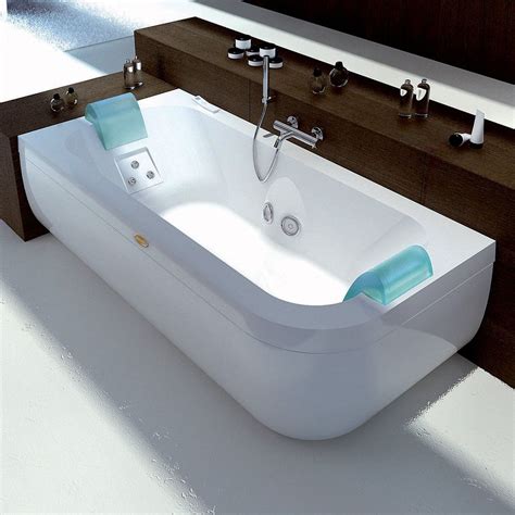 Jacuzzi Aquasoul Double Whirlpool Bath 1900 x 900mm | Bathtub remodel ...