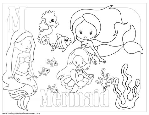 Free Printable Coloring Pages for Kindergarten