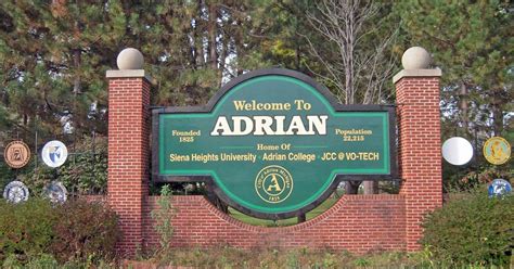 Geographically Yours Welcome: Adrian, Michigan